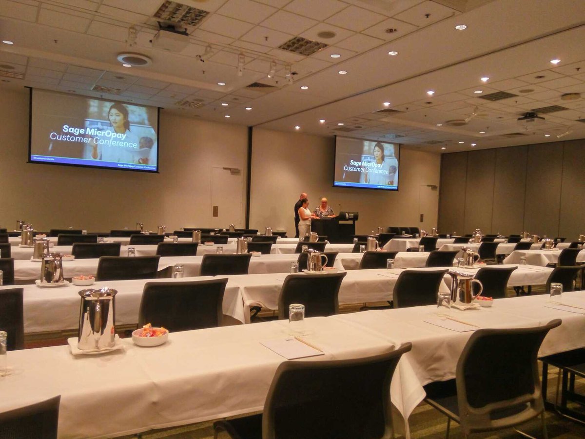 jennyschroder1's tweet photo. Getting ready for the #SageCustomerConference in Brisbane. #customersforlife @SageAustralia @SageAsia @AlanOsrin @pebosman https://t.co/X6yaWvmNmj