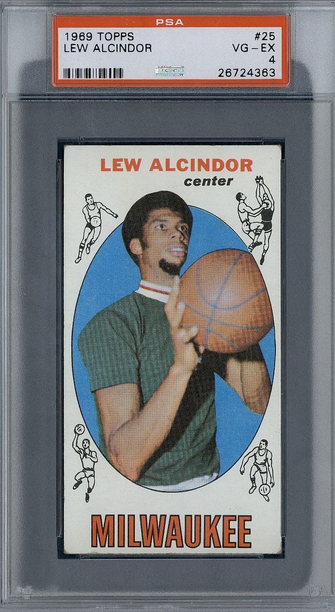 RC1of1FindeR's tweet photo. #NBA or #mlb 1969 Topps Lew Alcindor RC #25 PSA 4 centered, very nice color, Jabbar https://t.co/mheNZ4C17b Buy #rookie cards @ebay https://t.co/taDn2kwoWL