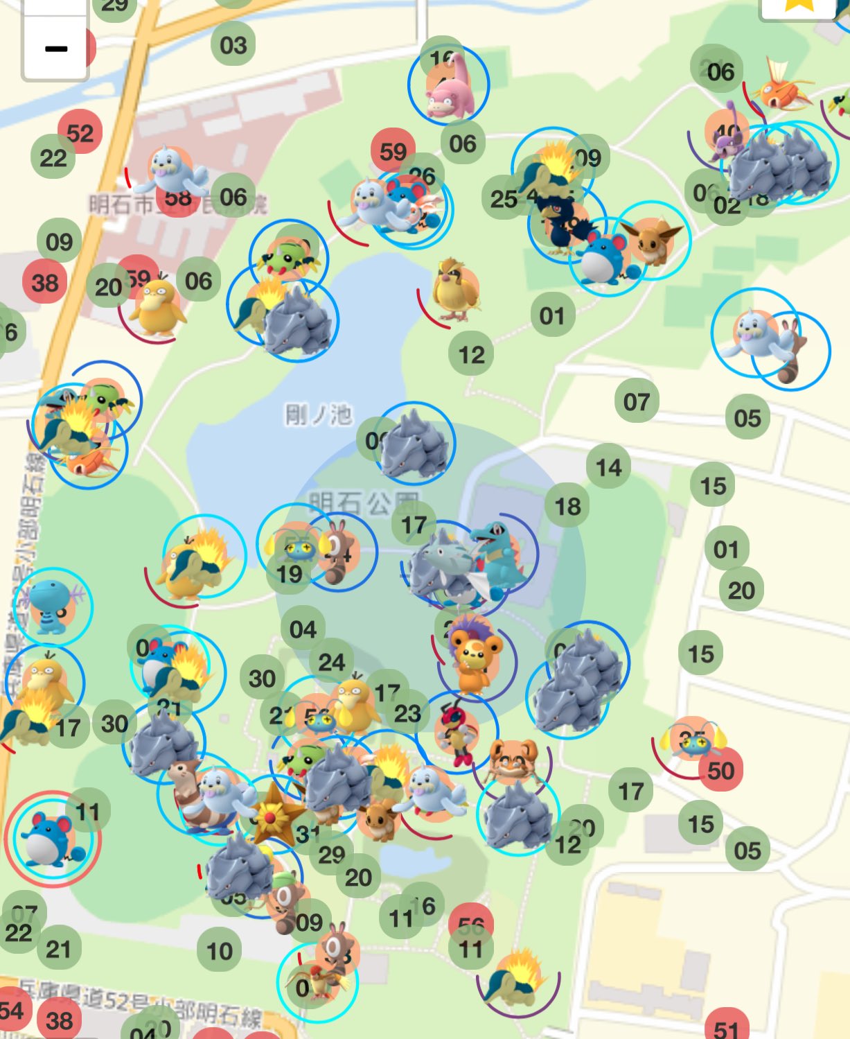 Babycoco 3 23 ポケモンgo 巣の変更 神戸 明石 明石公園 ヒノアラシ サイホーン 巣戻りしたよー T Co Ims4payhku Twitter