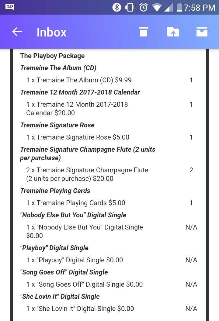 LindaC88__'s tweet photo. I got mine 😍🙌 I'm excited asf! #Tremainethealbum #3/24 #Playboypackage 😜 @TreySongz https://t.co/WG9PQVB7jL