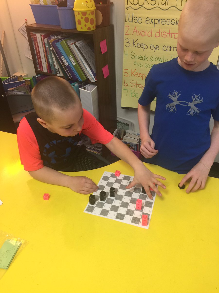 MrsWeyenbergWDP's tweet photo. Playing some checkers to practice our multiplication facts!! #rockonwestwood https://t.co/LiWf7Vfxu6