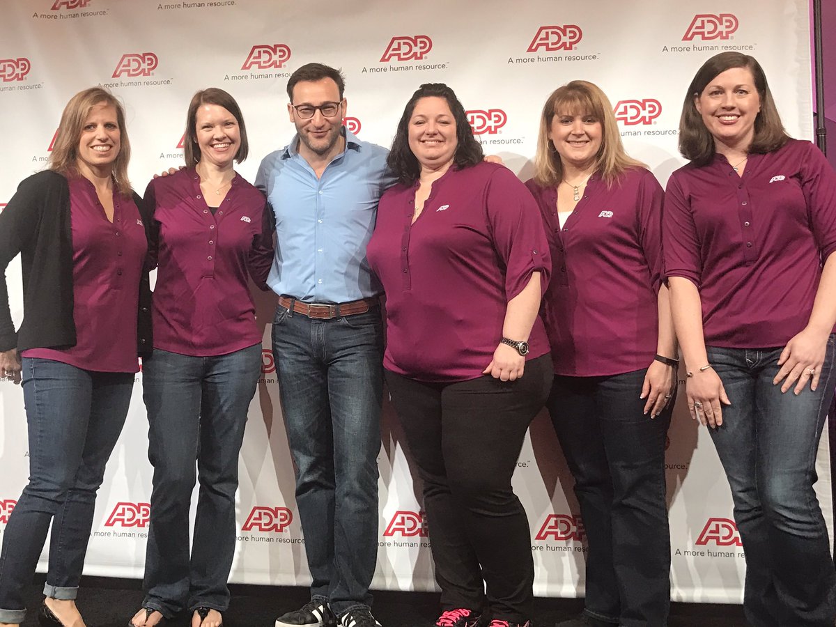 ahhilton's tweet photo. This @ADP team (and @simonsinek) crushed it once again. Another great #ADPMOTM in the books. Congrats and thank you! #hellowork https://t.co/zgZqdIgfAG