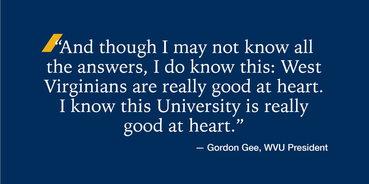.<a href="/gordongee/">E. Gordon Gee</a> knows West Virginians are good at heart.