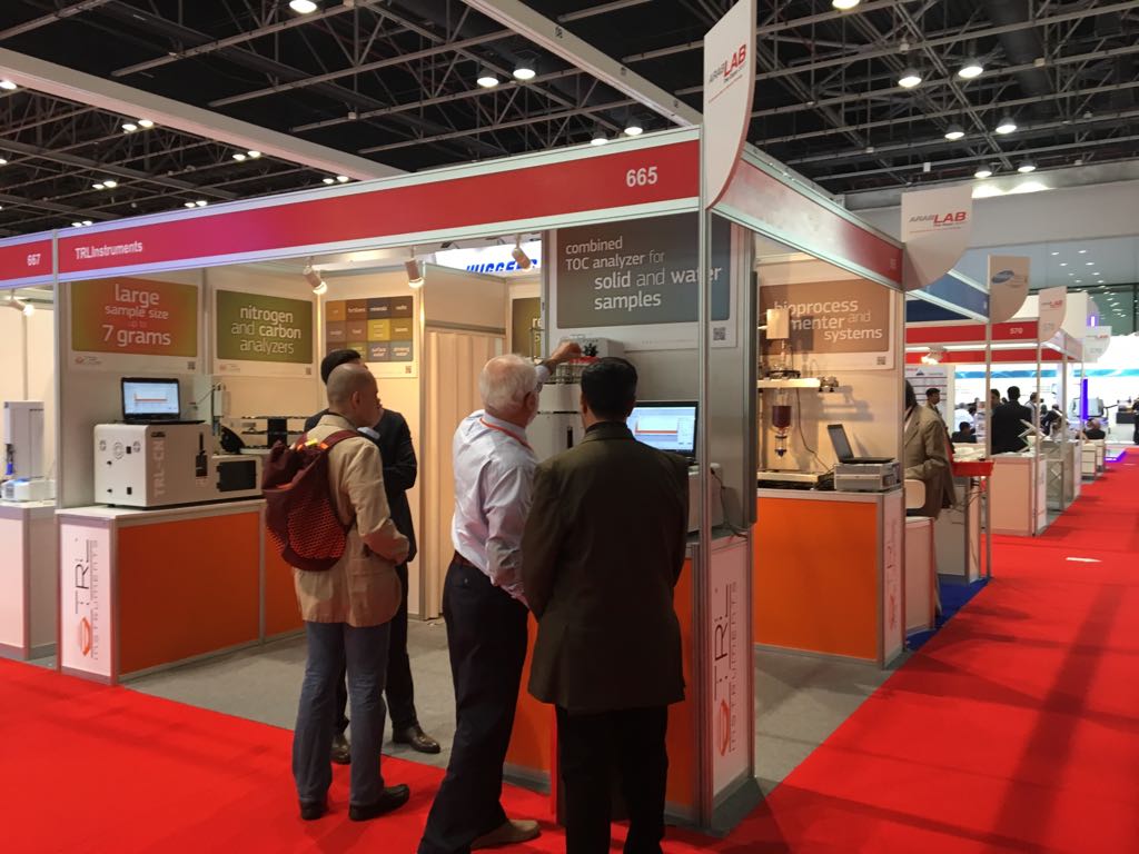 TRLInstruments's tweet photo. We received significant interest from the visitors at #ARABLAB2017 in #dubai https://t.co/8JzQLEoiwq