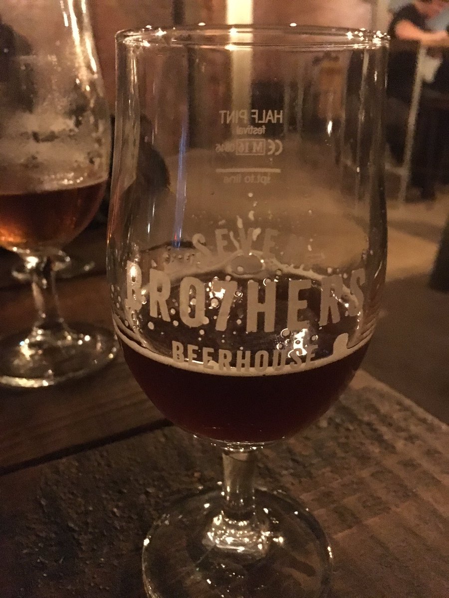 cath_hammy's tweet photo. Delicious new 'trial cask' on @SEVENBRO7MCR ...great take on a brown ale. Get on it #Manchester #Ancoats https://t.co/pBgtjlPtVV