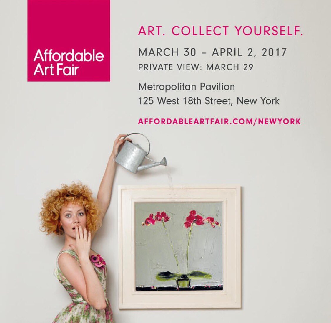 I'm delighted to announce you the next edition of the AAF in New york! The leading showcase for affordable contemporary art 29.03-02.04.2017