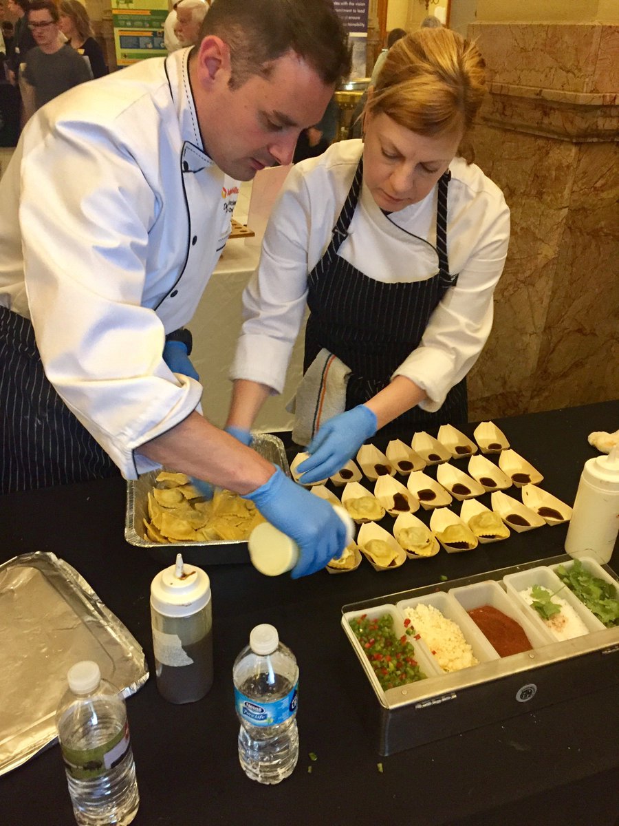ChefDanMar's tweet photo. Although we didn't win first place, our Ultragrain Ravioli was a crowd favorite! We will be back next year. #ColoradoAgDay https://t.co/jcFXLd6yNl