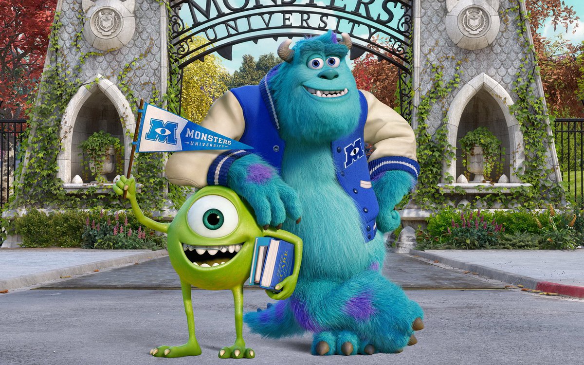 Students2021's tweet photo. Monsters University 👹👻🎓 #Monsters2021 https://t.co/fQPS9ty5md