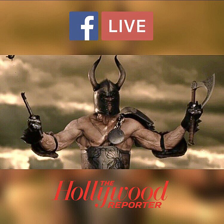 avwilliamson's tweet photo. Wednesday, March 29th @ noon PST, @THR &amp; I go Facebook Live for a special fitness segment from @HOFCulverCity. Check it out! https://t.co/EzPD4ISBYL