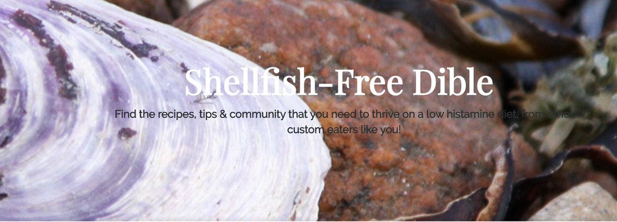 Freedible's tweet image. Shellfish allergy or intolerance? Follow our new #shellfishfree dible for #recipes, #tips &amp;amp; community! ow.ly/mCpT30a9ZQV #foodallergy
