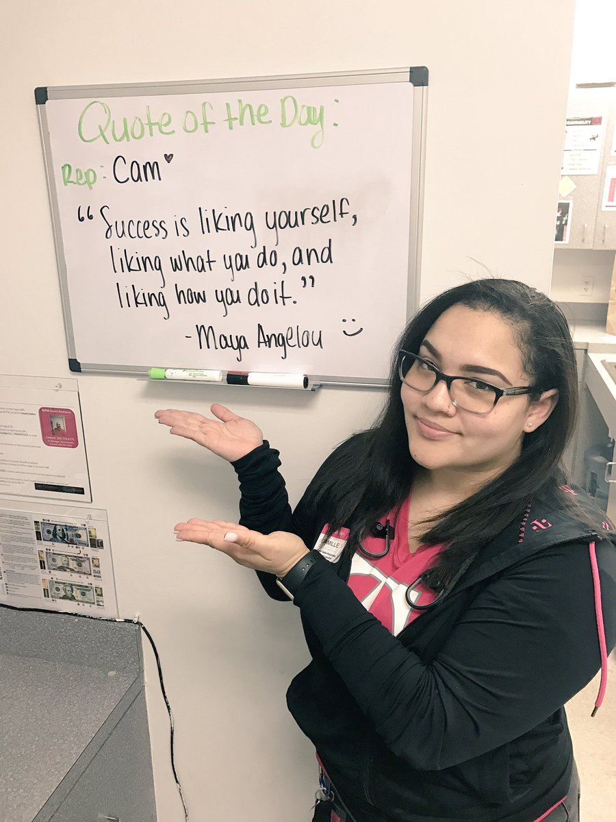 TMoCoralSquare's tweet photo. Quote of the Day for #WednesdayWisdom from our RSA Cam #tmobile #coralsprings @alicooll @TMobile https://t.co/Sfei34tlXg