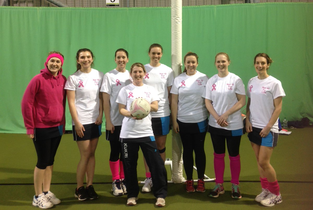 Julia_Slade's tweet photo. Dulverton Netball Club supporting #net10forlife in memory of Wendy Thorpe at Exeter &amp; District Netball League @NetballSW https://t.co/QlYqlY3pG2