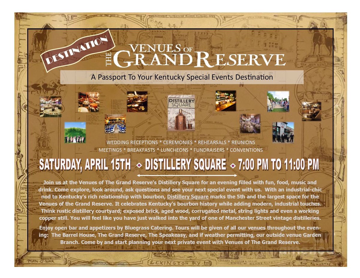 You're in invited! <a href="/GrandReserveLex/">The Grand Reserve</a> <a href="/BarrelHouseLex/">ben.eth</a> <a href="/BhousegardensKY/">Barrel House Gardens</a> <a href="/BartendersLexKY/">Top Shelf Bartenders</a> <a href="/FullHouseLimo/">Full House Limousine</a>