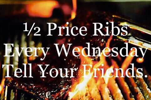 RIB NIGHT! Eat-in or Take-out!