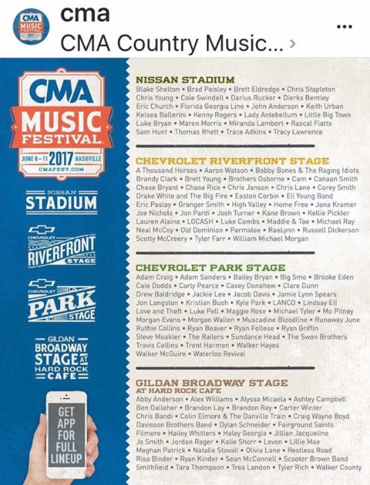 JaredKeim's tweet photo. See ya in June ✌🏼 #RestlessRoad #CMAFest https://t.co/qkNuxTRViA