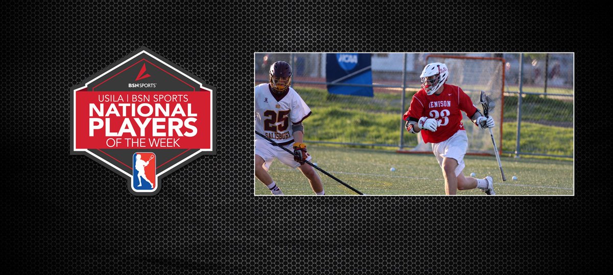 Congrats to Liam Rooney, the <a href="/USILA_Lax/">USILA</a> South Division Offensive Player of the Wee: READ: denisonbigred.com/sports/mlax/20…