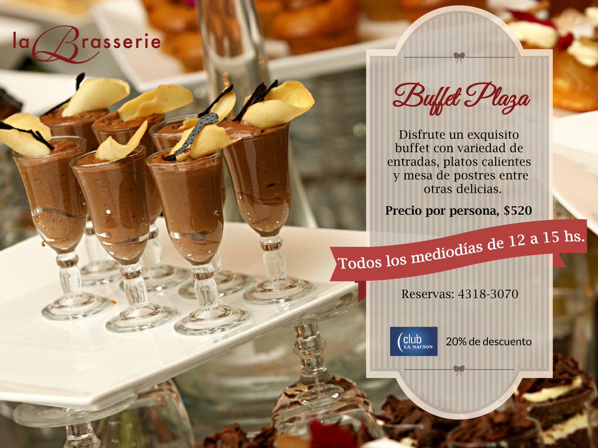 Vení a disfrutar de un delicioso #almuerzo buffet!