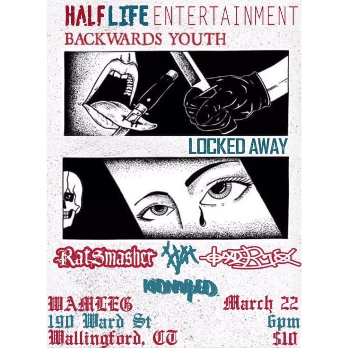 Tonight in Wallingford CT. Jersey popped off last night, let's get it