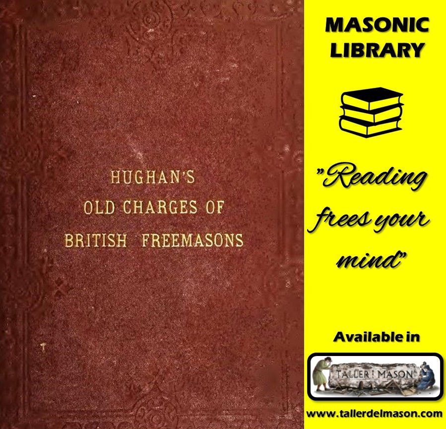 tallerdelmason's tweet photo. #MasonicLibrary
“THE OLD CHARGES OF BRITISH FREEMASONS”
William James Hughan (1872)
https://t.co/7qEUuGMU1x https://t.co/94HPYK3kbJ