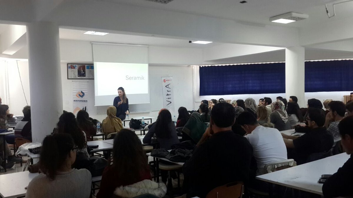 Antimder's tweet photo. #KonyaSelçukÜniversitesi #Mimarlık  #Antimder #Kontimder #Eczacıbaşı işbirliği ile  #AntimderAkademi tüm hızıyla devam ediyor. #İşinDoğrusu https://t.co/0bYNQw2jpp