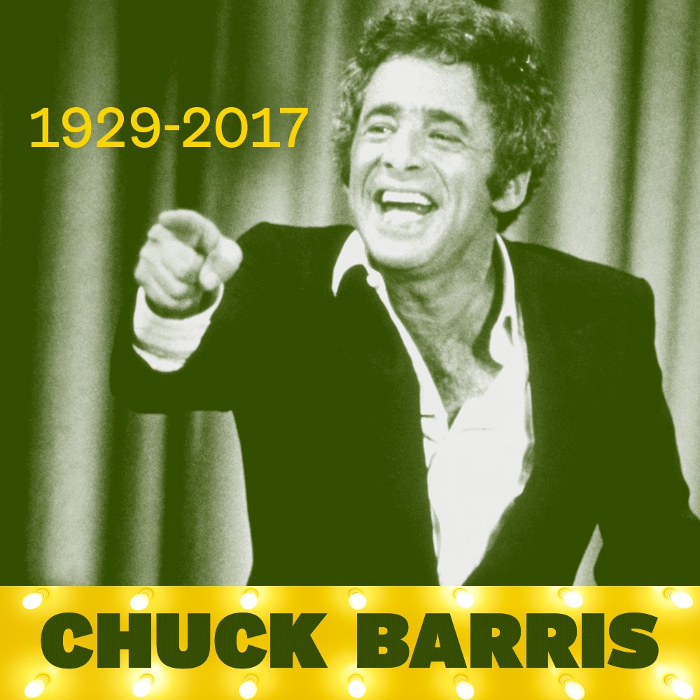GameShowNetwork's tweet image. Thank you for decades of game show entertainment that we will cherish for a lifetime. #ChuckBarris #RIP