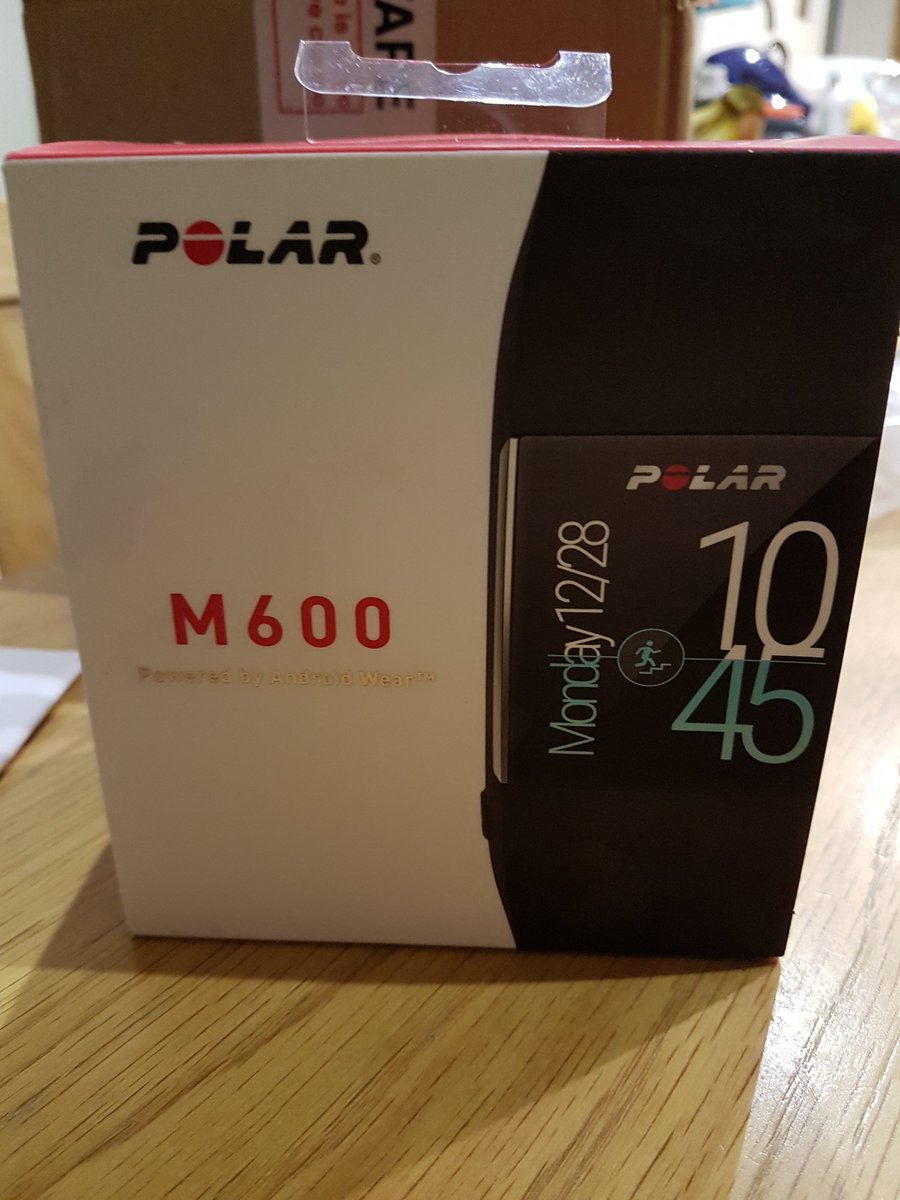 martinking1983's tweet photo. Ohhhh how look what's arrived! @PolarGlobal #M600 #MePresent https://t.co/a6HWu1nOja