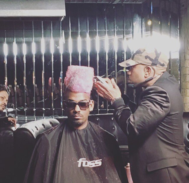 theprofileguy's tweet photo. My @fellowshiphair Master Class creation #candyfoss #90,s #hightop. Massive big up to Remel who rocked the the 'Candy Foss' look #hairhour https://t.co/24ROwpdTH4
