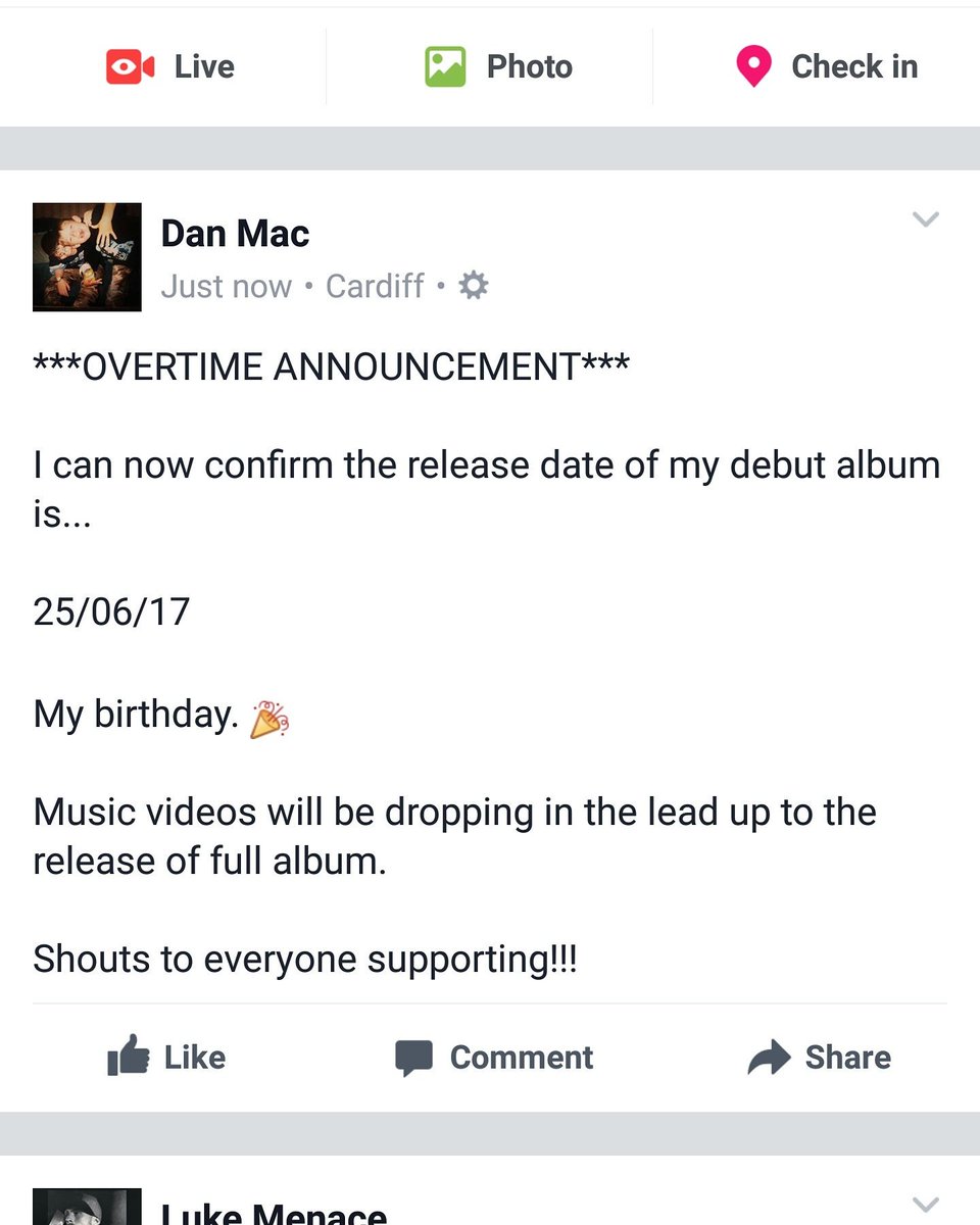 DanMacArtist's tweet photo. Gonna drop the new ting on my birthday!! #Overtime #Album #Cardiff #HipHop https://t.co/UlbxxLt0MQ