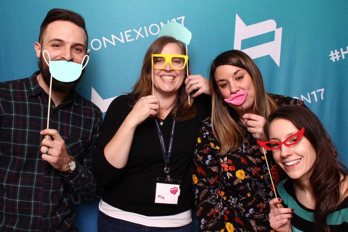 HUStephHuston's tweet photo. Ending this phenomenal conference with a photo with my pod peeps!  #HUConnexion17 #pod #squad https://t.co/kz7o8Ac88r