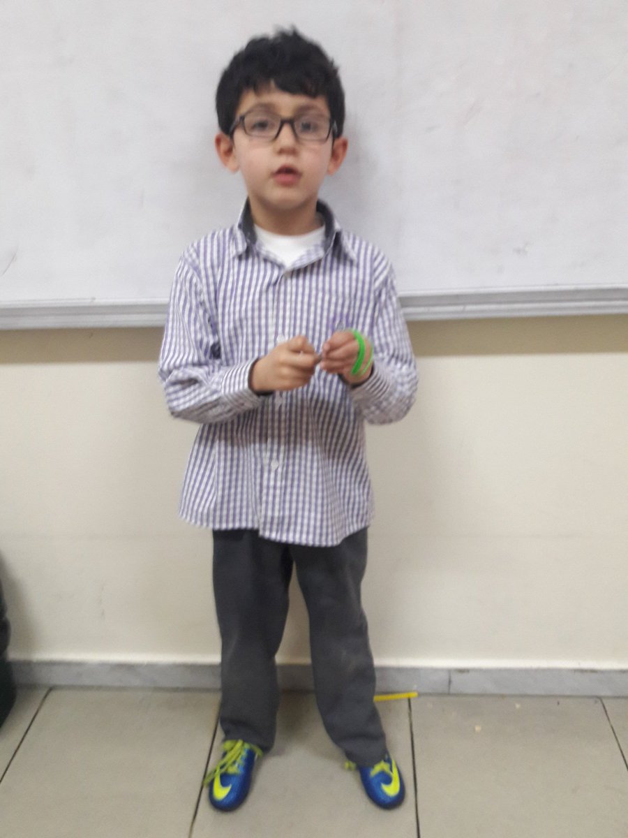 The most important thing in communication is hearing what isn't said
G2 learners expressed themselves by using a wool
@DawhaHighSchool