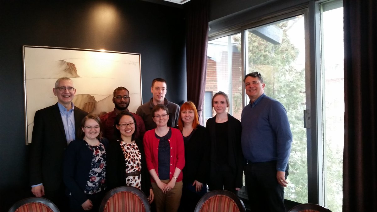 DrStanfordBlade's tweet photo. Fun to host our @UofAALESGSA Exec Comm &amp; thank them for their leadership-so many valuable activities for @UofAALES grad students. @ualberta https://t.co/A50fC2cNze