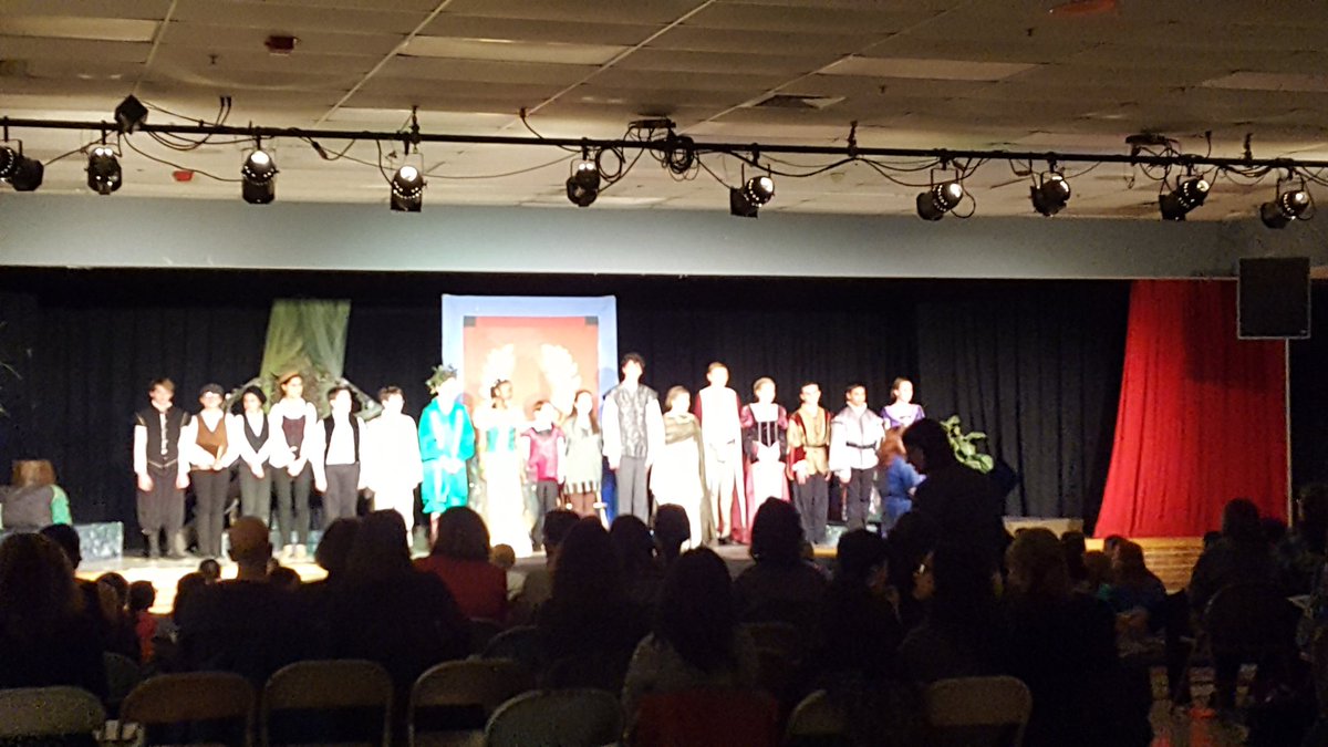 OlaughlinK's tweet photo. Ready for our students to get their Shakespeare on with their play, A Midsummer's Night Dream! #PylePride @Pyle_Principal https://t.co/zH2t9b56uA