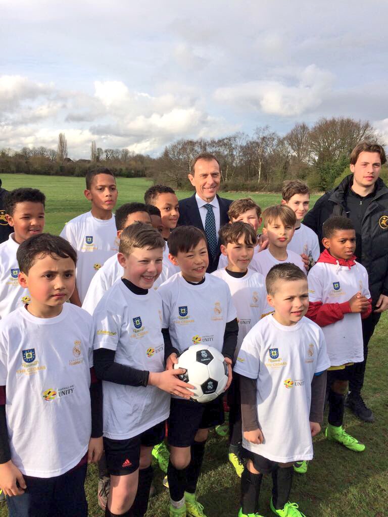 Kinetic_Academy's tweet photo. It's official! @ButraguenoRM opens @Fun_Realmadrid Social Soccer School South London. https://t.co/rtVsKC9r5P https://t.co/0xp0L4arW4