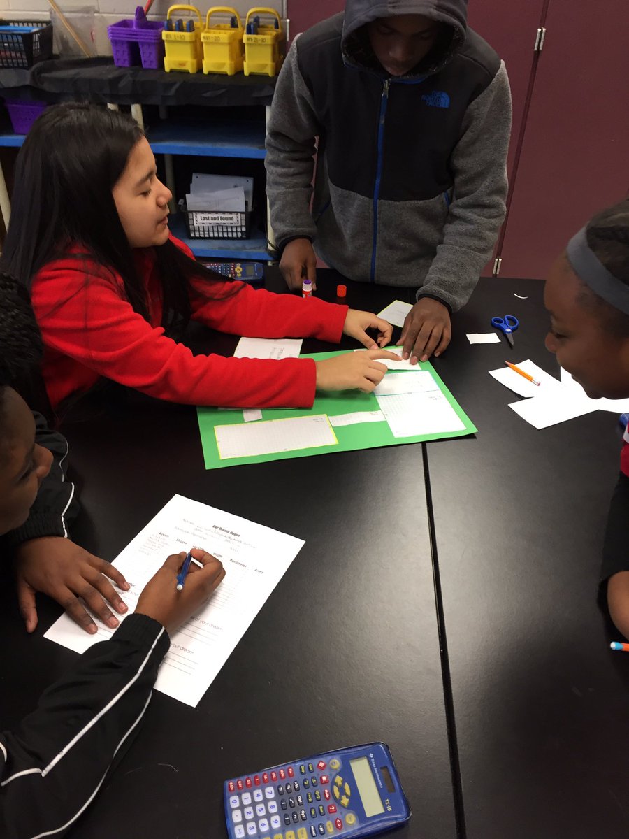 KBenton1225's tweet photo. Working on area and perimeter of "real-life" complex figures! Floor plans! 🏡🏠😉#fcstweets @tlmstornados @FCSchoolsNC @pmubenga https://t.co/c4K2iP5P8n