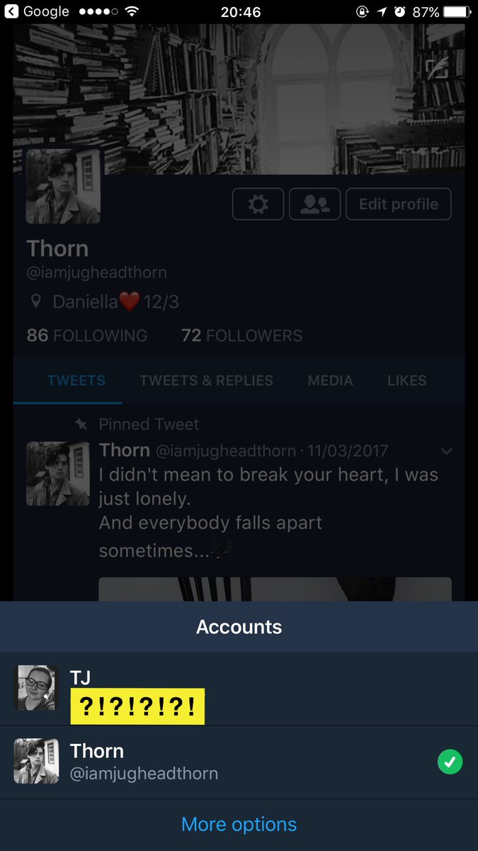 My only 2 accounts thanks  👌🏻