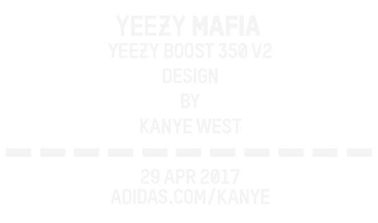 YEEZY BOOST 350 V2
SATURDAY 29TH APRIL
#YEEZYBOOST #MafiaSZN RT