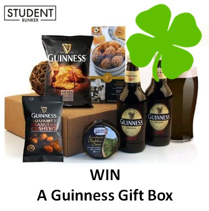 Last chance to #WIN! 💚 Simply #RT, #like &amp; #Follow to win this Guiness Gift Hamper! Ends @ MIDNIGHT 💚
