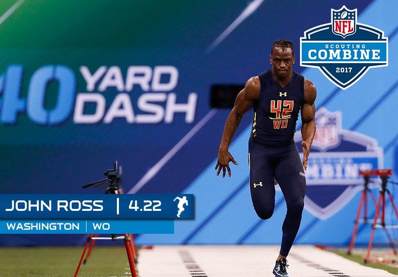 A look at the top ten 40-yd dash performers at the 2017 NFL Scouting Combine.  📷: go.bengals.com/2mtTcim https://t.co/QnLimyjOwC