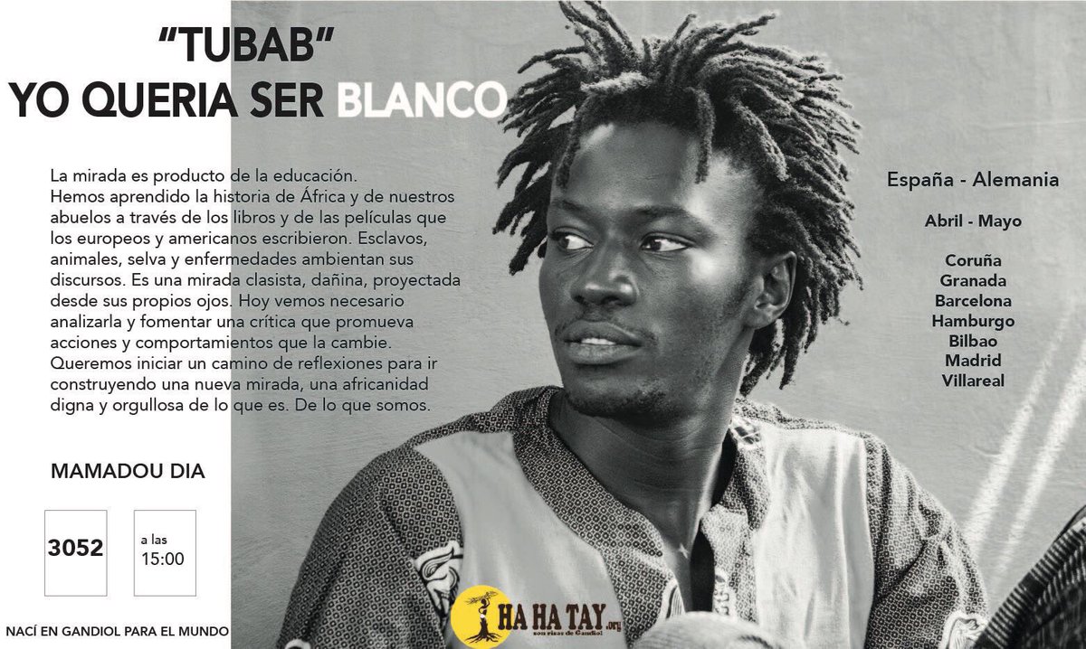Construyendo una nueva mirada. En abril y mayo súmate al camino de la reflexión ¡Nos vemos! #mamadoudia #hahatay #gandiol #senegal #africa