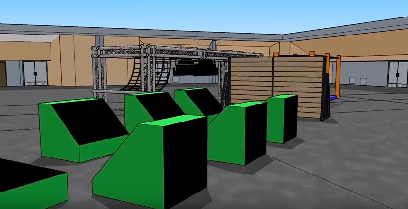 ActivateExpoCA's tweet photo. Wow! 3D version of the #ActivateExpo Obstacle Course! @OCRAcademy https://t.co/vI2Wpihni4 https://t.co/e0N8M6e0iQ