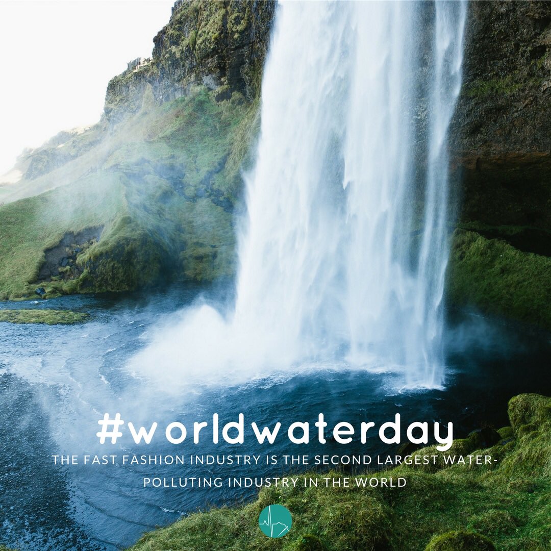 thethreadbook's tweet image. The fast fashion industry is the second largest water polluting industry in the world. Choose your fashion wisely #worldwaterday