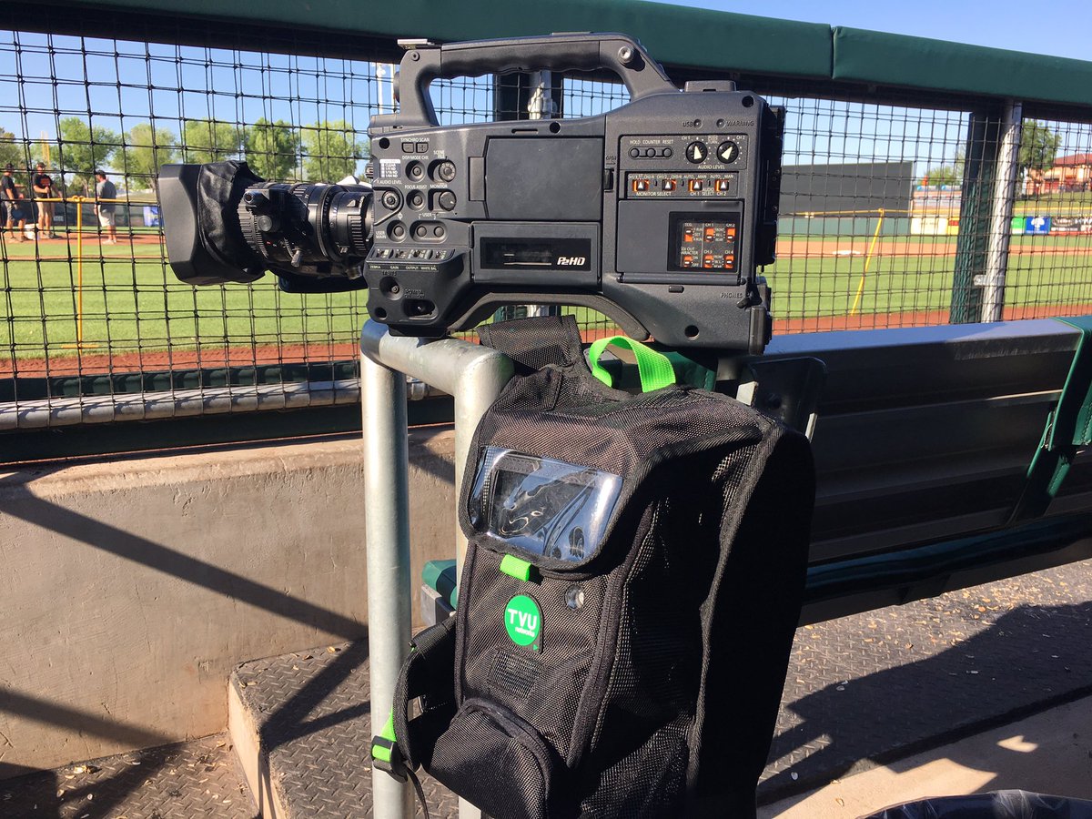 garystratton's tweet photo. # Thanks SF Giants for continuing to use TVU for Spring Training games. Fun #tvuone #springtraing2017 #tvupack https://t.co/qSeRi4FD4S