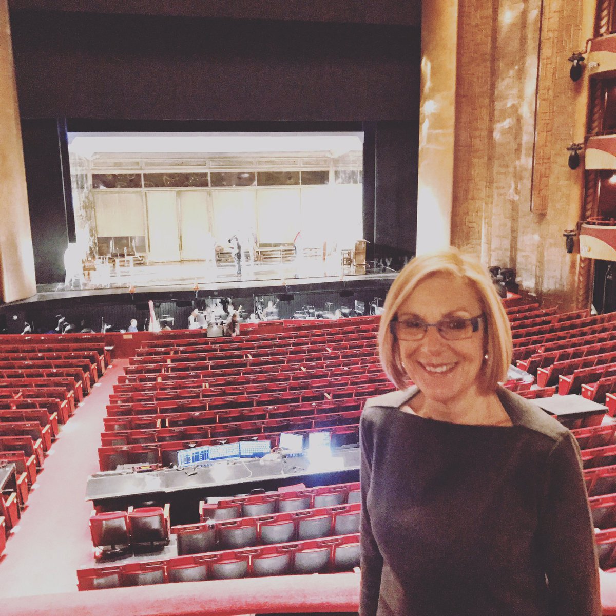 bhschaffer's tweet image. Fun with mom at the @MetOpera for a dress rehearsal of Eugene Onegin with Anna Netrebko. Many thanks to the Patron Program for inviting us.