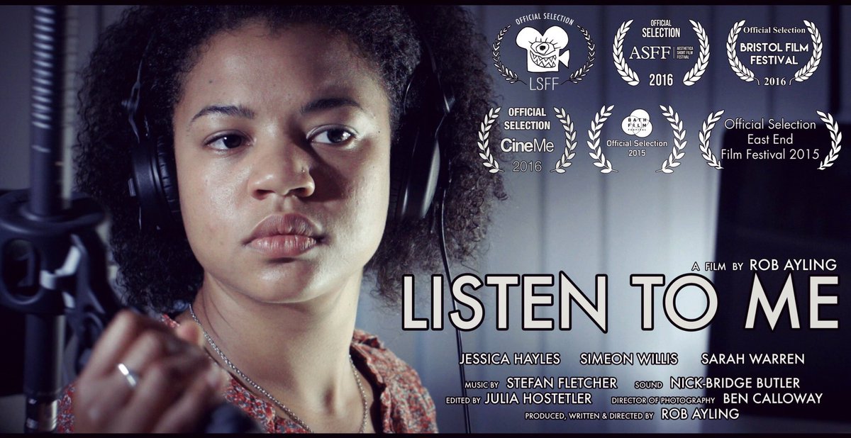 <a href="/ShootingPeople/">Shooting People 🎥</a> members! LISTEN TO ME is up for Film of the Month! shootingpeople.org/filmofthemonth… - like the film? give us a vote! #FilmoftheMonth