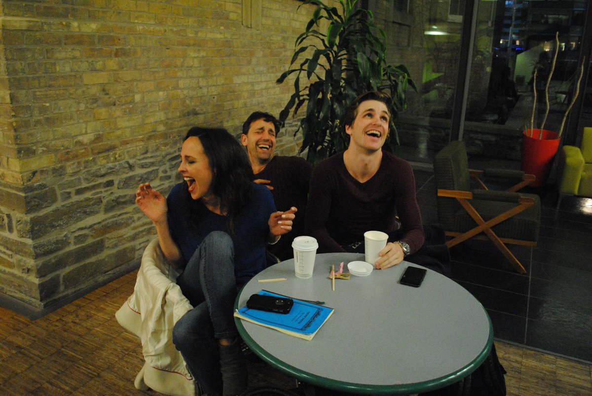 BTS w/ Off Kilter's killer cast <a href="/saharadare/">Sarah Murphy-Dyson</a> @HJW_Kiwi <a href="/Alvarez_Cadilla/">Alex Álvarez Cadilla</a> #dancershavemorefun #crewlove bit.ly/2ntmvhR