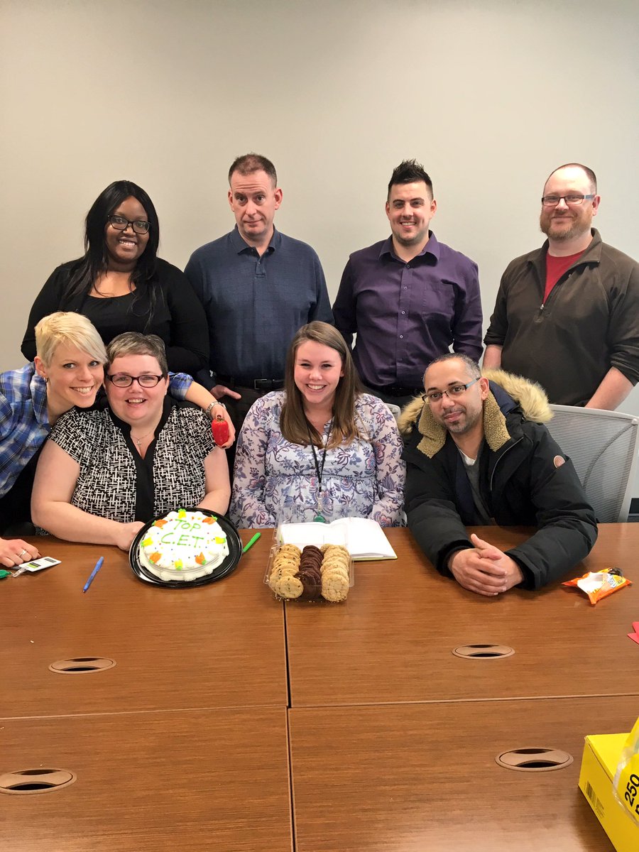 nsscouter1's tweet photo. Team meeting treats for a job well done.  #funatwork #teammunro #celebrate  @ashleystfx https://t.co/3OMpc7wivi