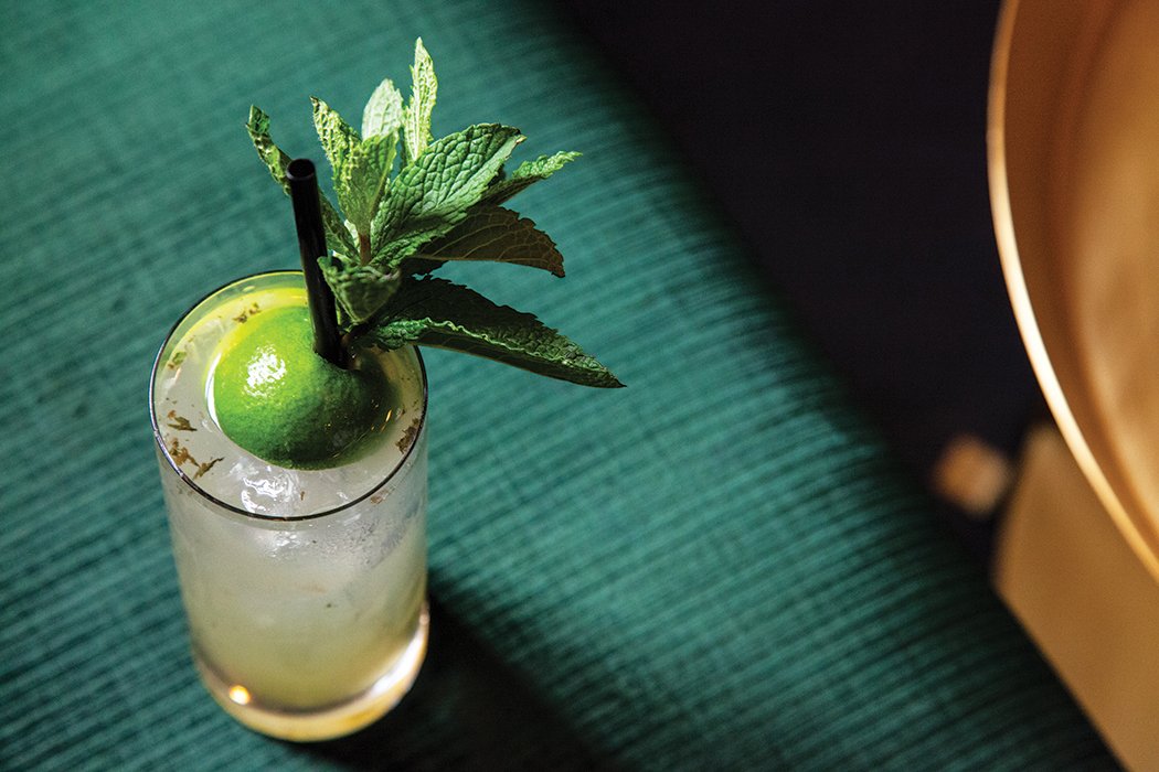 Rum, Chartreuse, lime, mint and agave—it's all happening in this tropical mashup: bit.ly/2nzJS9s