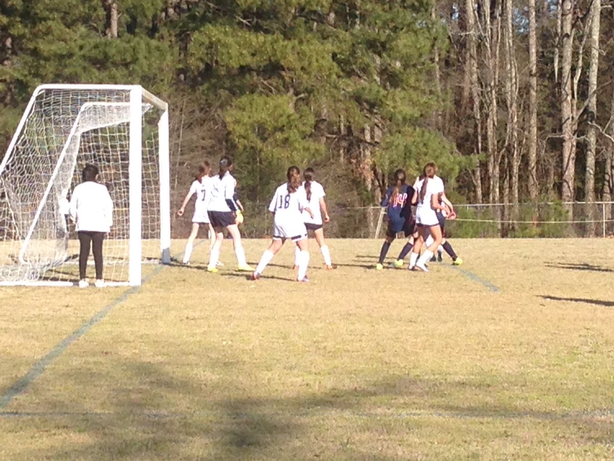 Chbaggett's tweet photo. @fhmsbucks Congratulations Lady Bucks on the win over Speight.  Great sportsmanship by both the Cougars &amp; the Bucks!! https://t.co/msJbDHBf7E