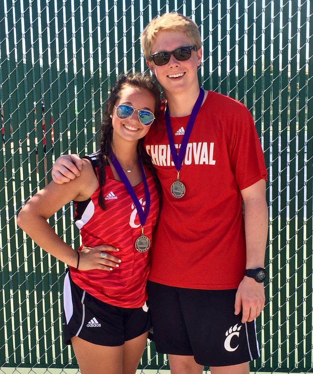CoachWalker34's tweet photo. Varsity Christoval Cougar Tennis is taking home some well deserved hardware today! @ChristovalCougs @christovalhs https://t.co/aRtE4Ezkjz