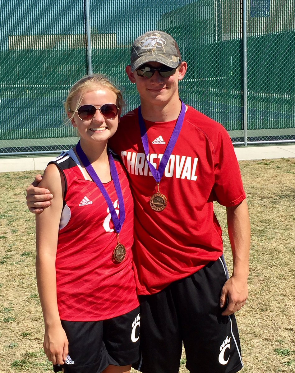CoachWalker34's tweet photo. Varsity Christoval Cougar Tennis is taking home some well deserved hardware today! @ChristovalCougs @christovalhs https://t.co/aRtE4Ezkjz